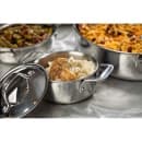 Tablecraft CW2052L 5" Round Lid - Aluminum/Stainless Steel, Silver thumbnail 3