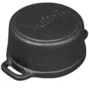 Tablecraft CW30110 8 oz Round Casserole Dish - Cast Iron, Black thumbnail 4