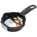 Tablecraft CW30122 4 1/8" Round Cast Iron Mini Skillet w/ Handle thumbnail 3