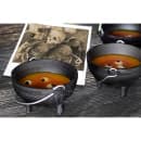 Tablecraft CW30151 16 oz Cast Iron Mini Kettle Server w/ Handle thumbnail 2