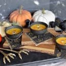 Tablecraft CW30151 16 oz Cast Iron Mini Kettle Server w/ Handle thumbnail 5