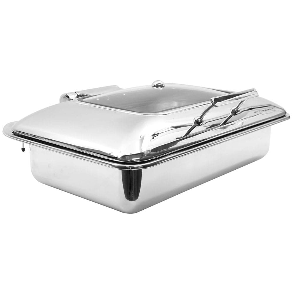 Tablecraft CW40161 Full Size Chafer w/ Hinged Lid & Induction Heat