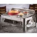 Tablecraft CW40167 Full Size Chafer w/ Roll-Top Lid & Chafing Fuel Heat thumbnail 5