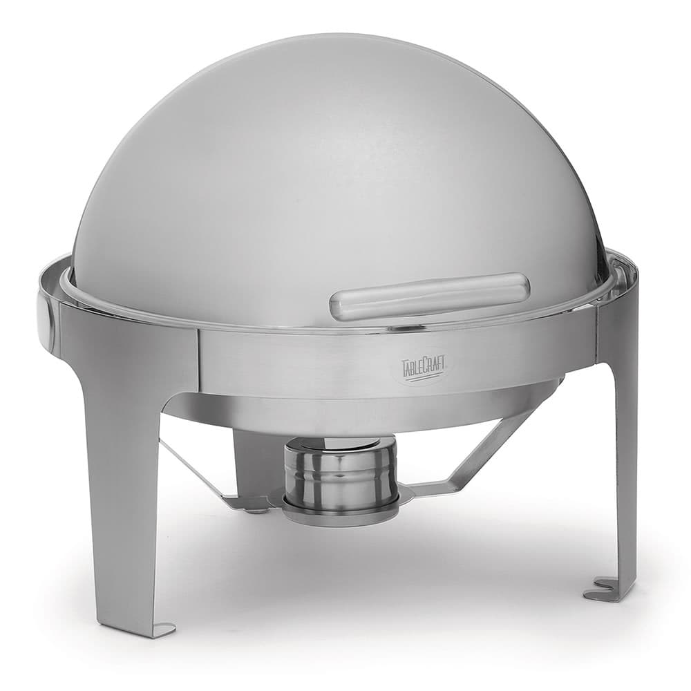 Tablecraft CW40168 Full Size Chafer w/ Roll-Top Lid & Chafing Fuel Heat