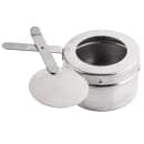 Tablecraft CW40176 Two-Third Size Chafer w/ Hinged Lid & Chafing Fuel Heat thumbnail 3