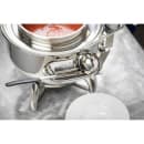 Tablecraft CW40178 11 qt Soup Chafer w/ Hinged Lid & Chafing Fuel Heat thumbnail 4