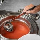 Tablecraft CW40178 11 qt Soup Chafer w/ Hinged Lid & Chafing Fuel Heat thumbnail 5