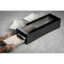 Tablecraft CW40212BRATBK Half Long Cooling Station w/ (1) CW60103, Rectangular, Brushed Finish, Black thumbnail 5