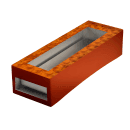 Tablecraft CW40212RSATCP Half Long Cooling Station w/ (1) CW60103, Rectangular, Random Swirl Finish, Copper thumbnail 3