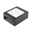 Tablecraft CW40214BRATBK Half Size Cooling Station w/ (1) CW60101, Rectangular, Brushed Finish, Black thumbnail 4