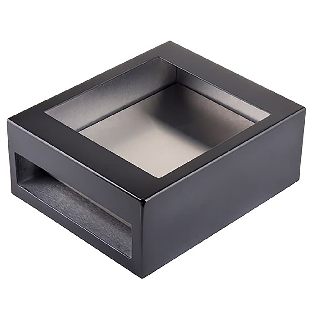 Tablecraft CW40214RSA Half Size Cooling Station w/ (1) CW60101, Rectangular, Random Swirl Finish