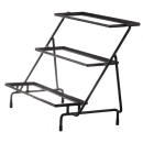 Tablecraft CW40309C 3 Tier Stand w/ Half-Long Cooling Plates, Black thumbnail 3