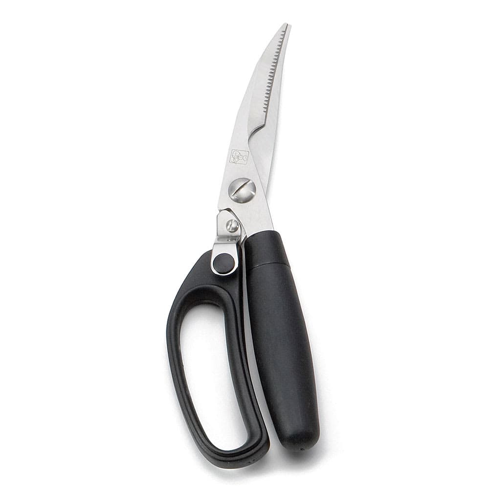 Tablecraft E6607 Poultry Shears w/ Ergonomic Soft Grip Handle