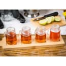 Tablecraft FLIGHT1 Wood Flight Paddle - 17" x 4" x 5/8", Holds (4) Glasses (Not Included), Reversible, Bamboo thumbnail 2