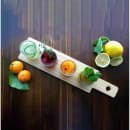 Tablecraft FLIGHT1 Wood Flight Paddle - 17" x 4" x 5/8", Holds (4) Glasses (Not Included), Reversible, Bamboo thumbnail 6