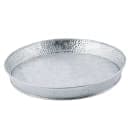 Tablecraft GP10 10 1/2 Round Dinner Platter, Galvanized Steel thumbnail 2