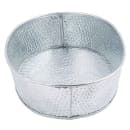 Tablecraft GP96 Oval Dinner Platter - 9 1/2x6" Galvanized Steel thumbnail 4