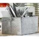 Tablecraft GPSSCADDY Rectangular Flatware Caddy w/ (4) Compartments, Stainless thumbnail 7