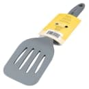 Tablecraft H3905GY 12" Slotted Turner - Silicone, Gray thumbnail 5