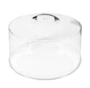 Tablecraft H820P422 12 3/4" Cake Plate with Cover - Clear thumbnail 3