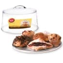 Tablecraft H820P422 12 3/4" Cake Plate with Cover - Clear thumbnail 8