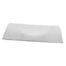 Tablecraft HB3 5" Square Spoon Rest - Brushed Stainless thumbnail 4