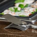 Tablecraft HB3 5" Square Spoon Rest - Brushed Stainless thumbnail 5