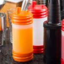 Tablecraft N32LPA PourMaster 1 qt Bottle w/ Low Profile Top & Cap, Assorted thumbnail 2