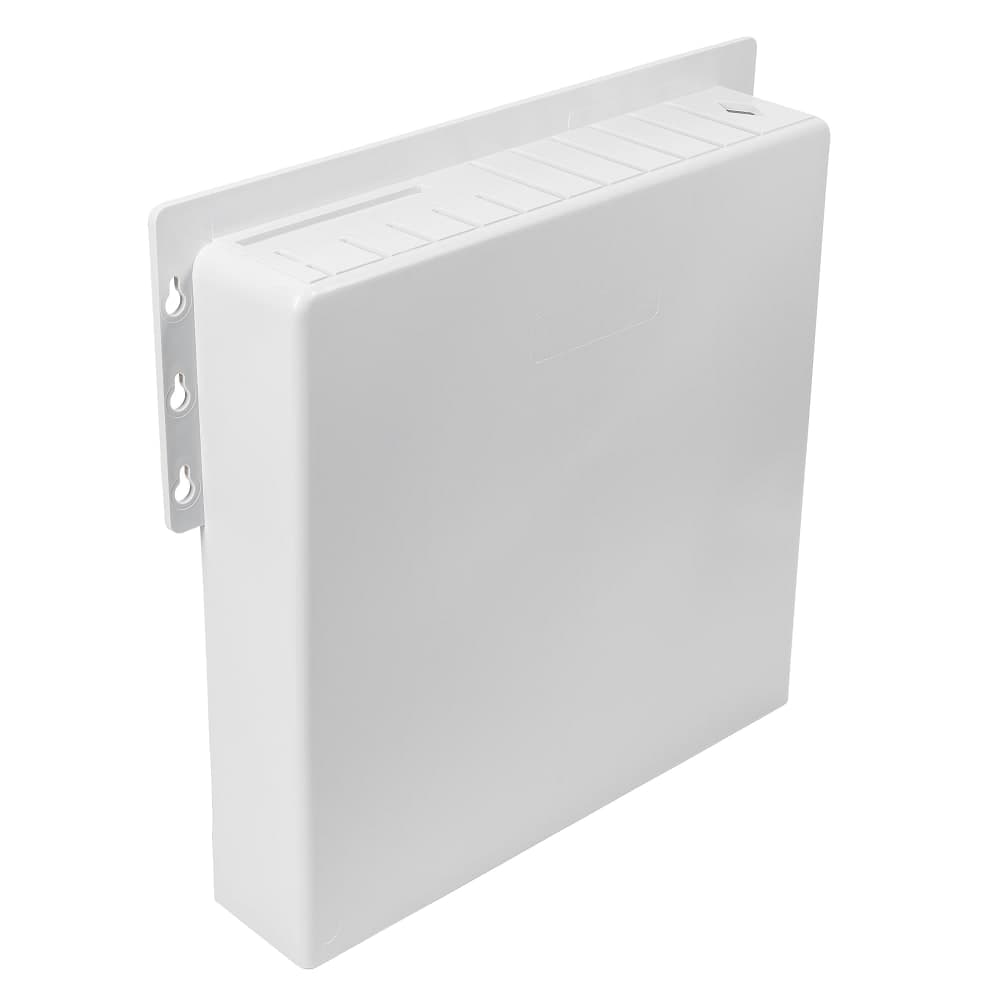 Tablecraft PKR-1 ABS Plastic Knife Rack, 15 x 16 x 3" Deep, Holds 12 Knives