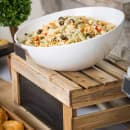 Tablecraft RCBCRATE1 Crate Riser Set w/ Chalkboard - Natural Wood thumbnail 5