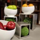 Tablecraft RS3 Square Brushed Stainless Steel Riser Set, 3 Piece, 5 & 7 & 9" Squares thumbnail 3