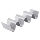 Tablecraft TRS34 Taco Holder - Holds 3 to 4 Tacos, Solid, Stainless thumbnail 2