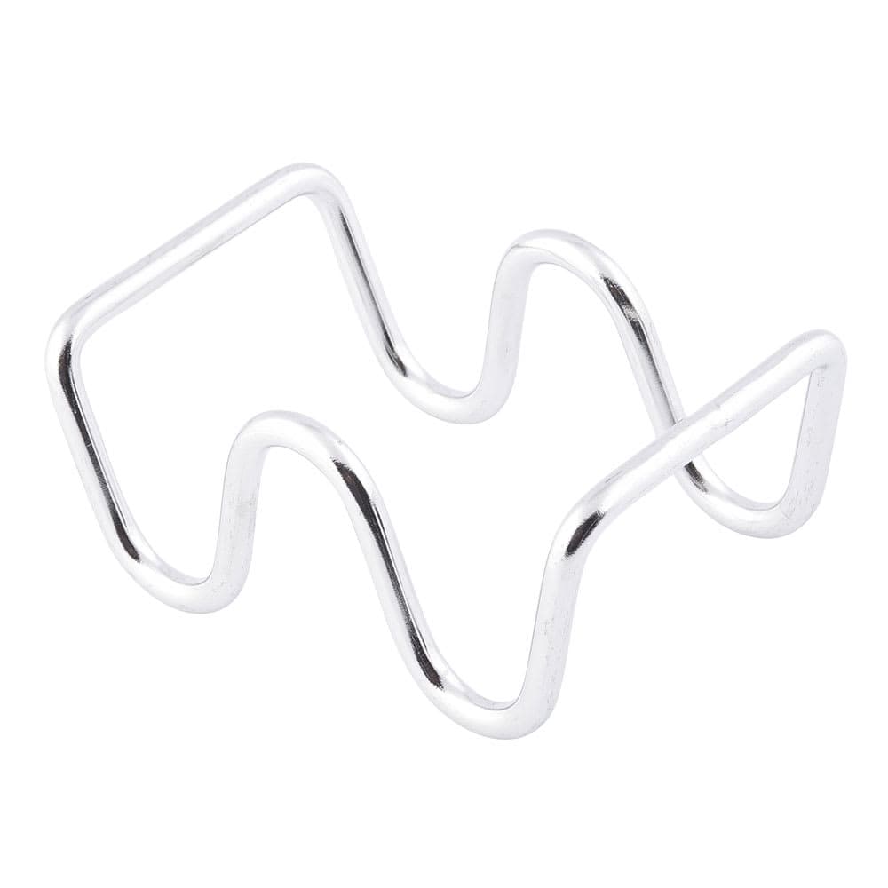 Tablecraft TRW12 Taco Holder - Holds 1 to 2 Tacos, Wire, Stainless