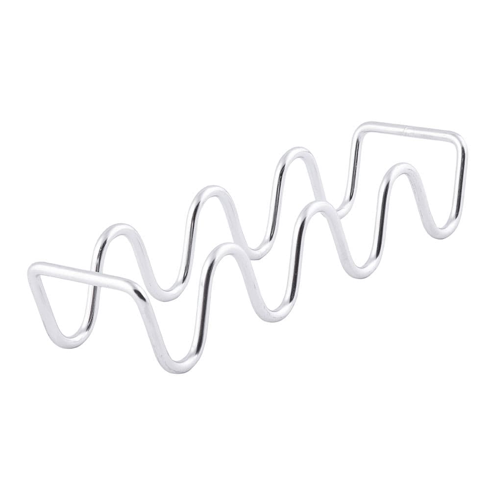 Tablecraft TRW34 Taco Holder - Holds 3 to 4 Tacos, Wire, Stainless