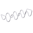 Tablecraft TRW34 Taco Holder - Holds 3 to 4 Tacos, Wire, Stainless thumbnail 2