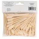 Tablecraft WELLDONE 3 1/2" Bamboo Meat Marker Pick, Well Done thumbnail 5