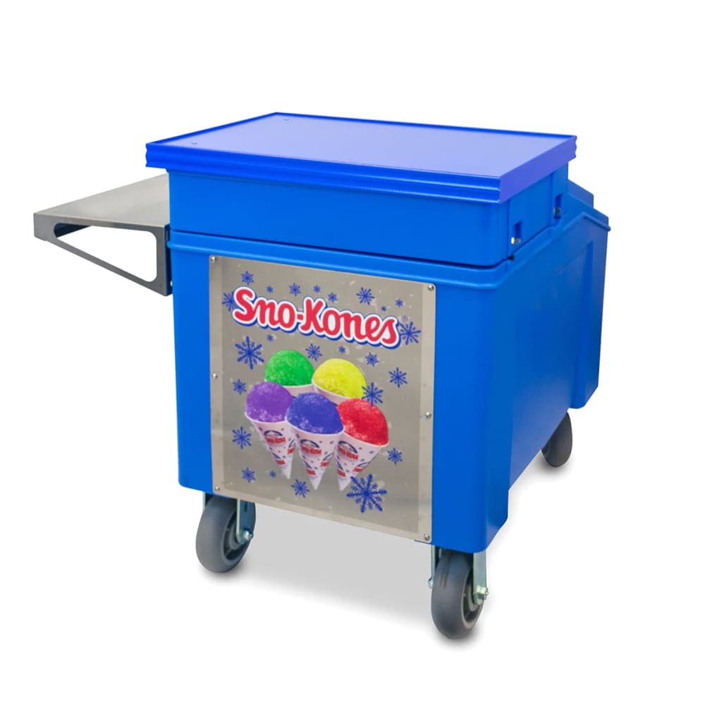 Gold Medal 1025 Ice Chest & Merchandiser for Sno-Kone® Machines w/ 90 lb Capacity