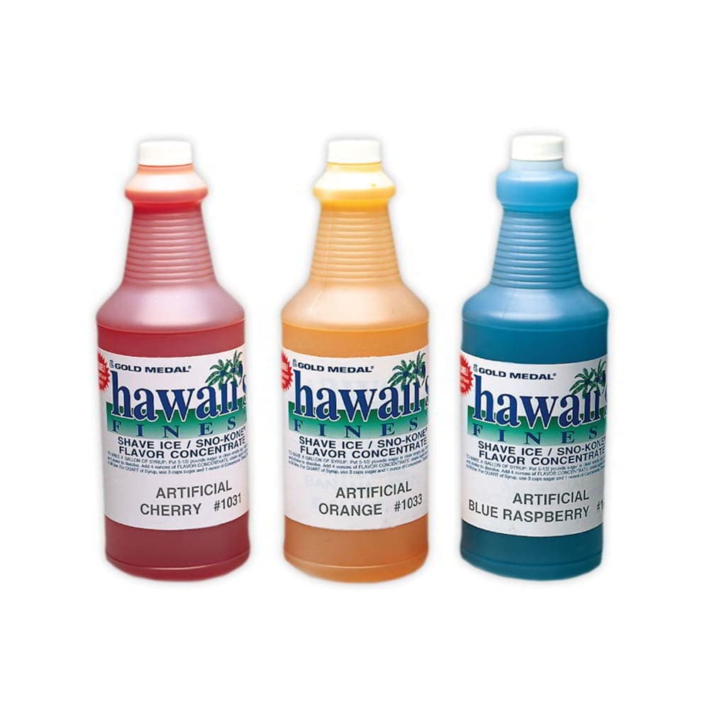 Gold Medal 1037 1 qt Black Cherry Snow Cone Syrup Concentrate