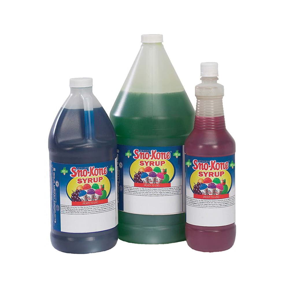 Gold Medal 1053QT 1 qt Orange Snow Cone Syrup, Ready-To-Use