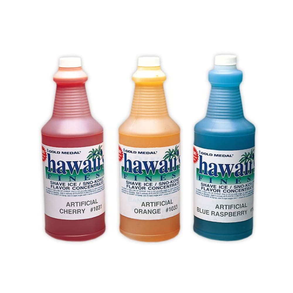 Gold Medal 1372 1 qt Banana Snow Cone Syrup, Concentrated