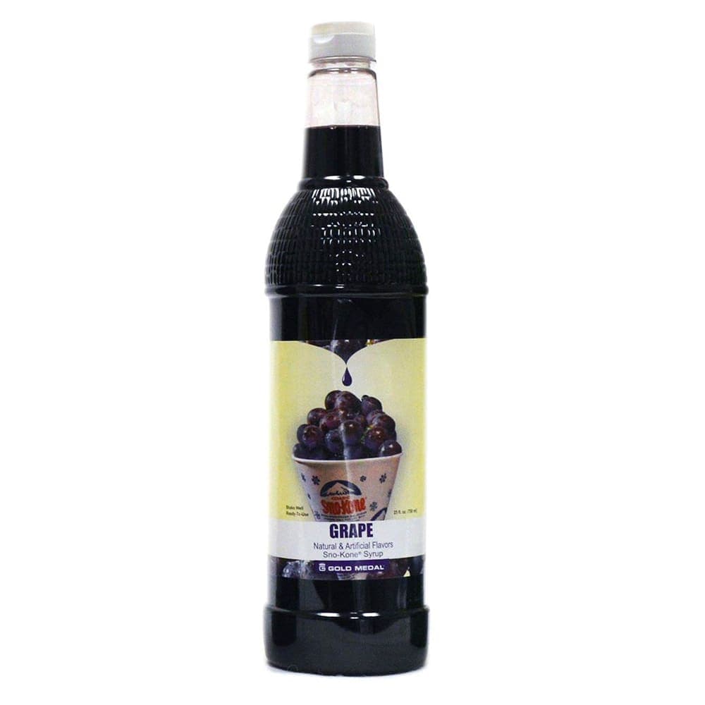 Gold Medal 1424 25 oz Grape Snow Cone Syrup, Ready-To-Use