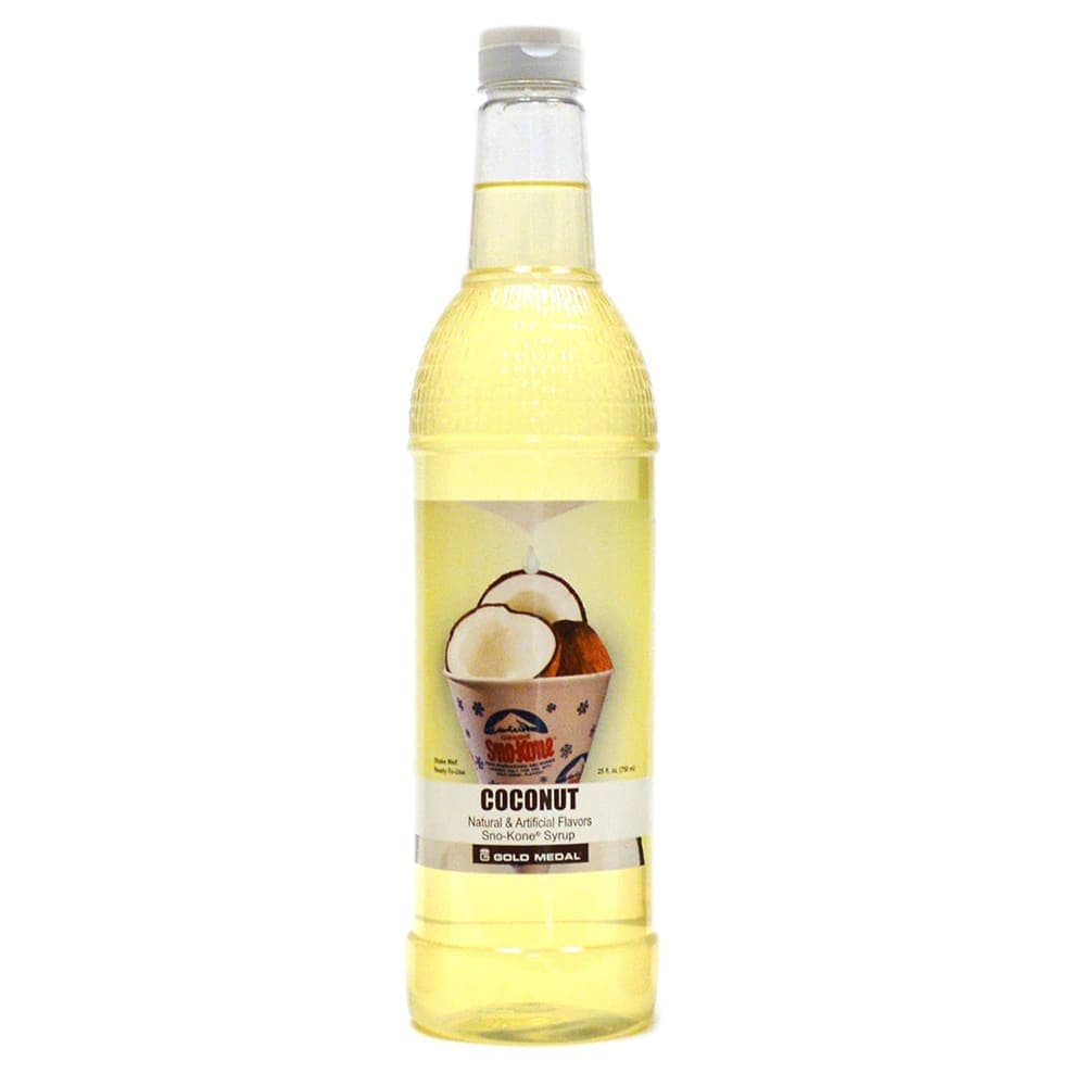 Gold Medal 1430 25 oz Coconut Snow Cone Syrup, Ready-To-Use