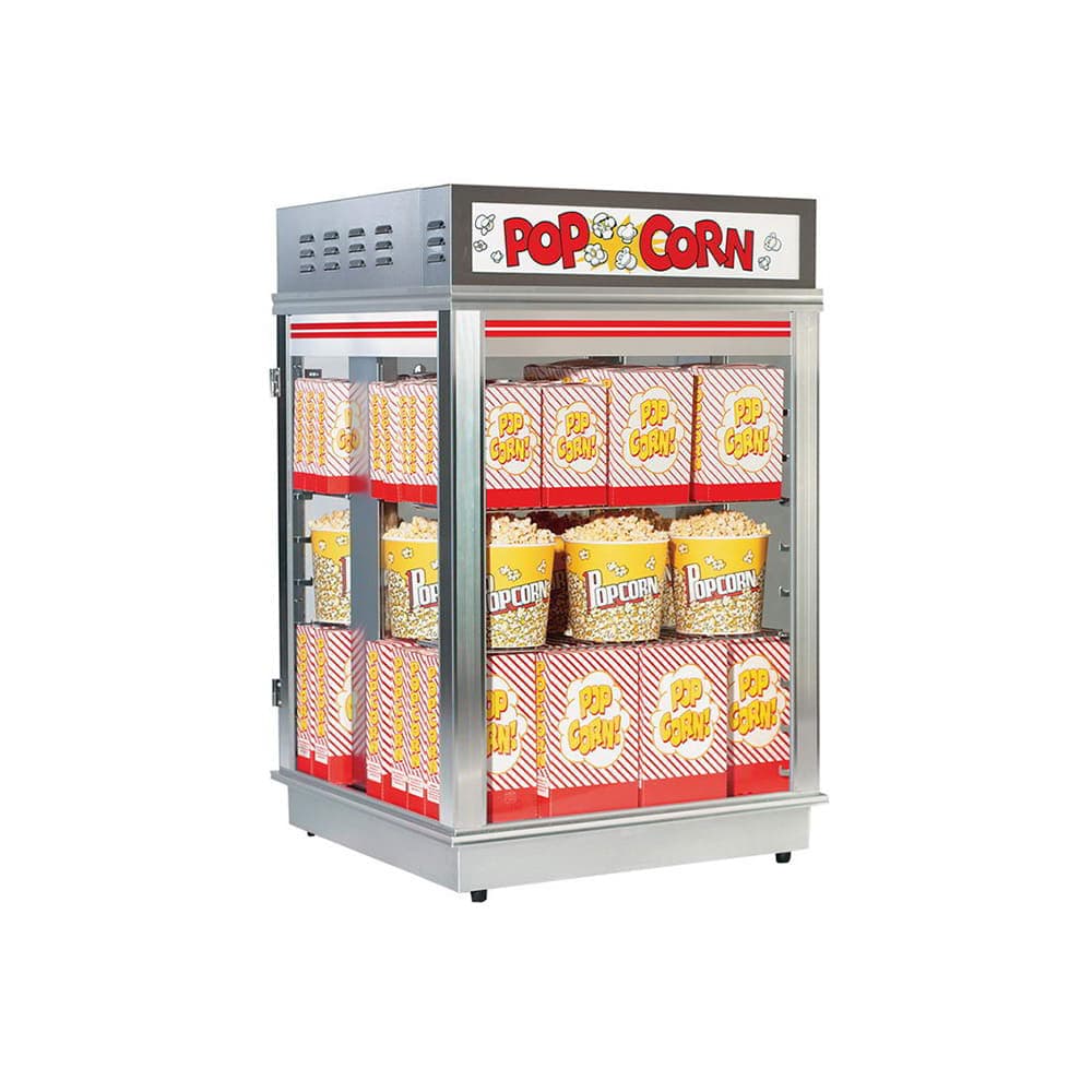 Gold Medal 2002 Astro 16 Staging Cabinet w/ Forced Air Corn Freshener System, 120v