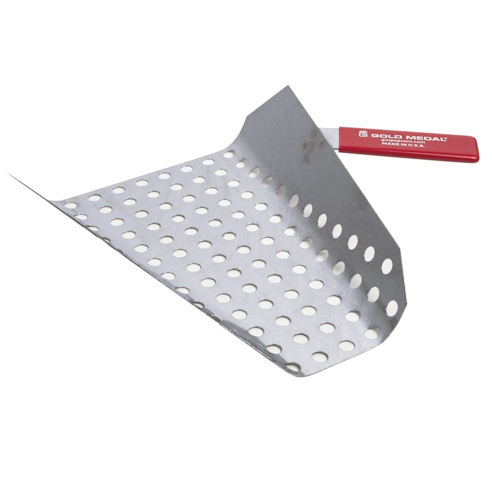 Gold Medal 2105 Large Right Handed Perforated Jet Scoop, Aluminum