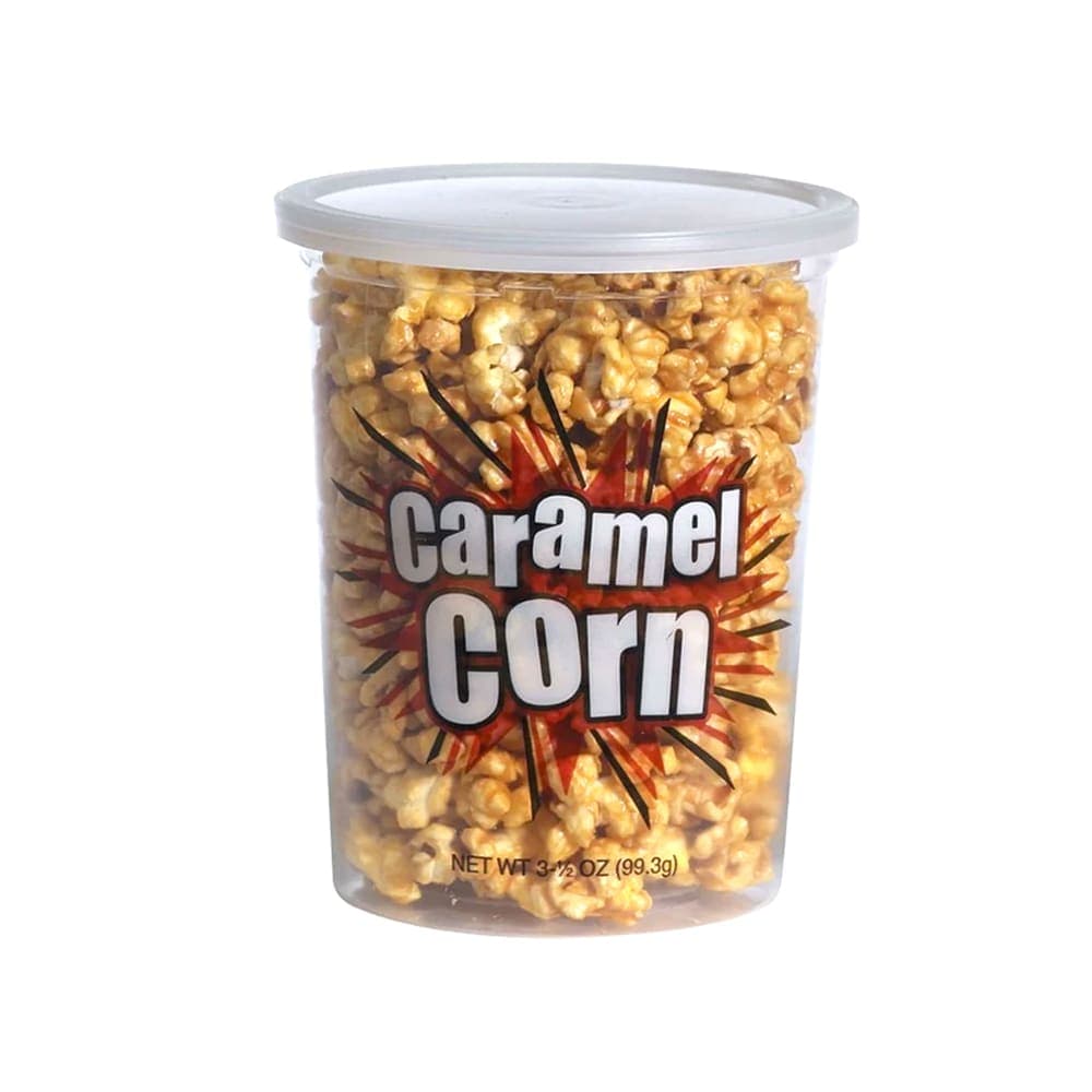 Gold Medal 2135 5 oz Small Disposable Caramel Corn Container w/ Lids