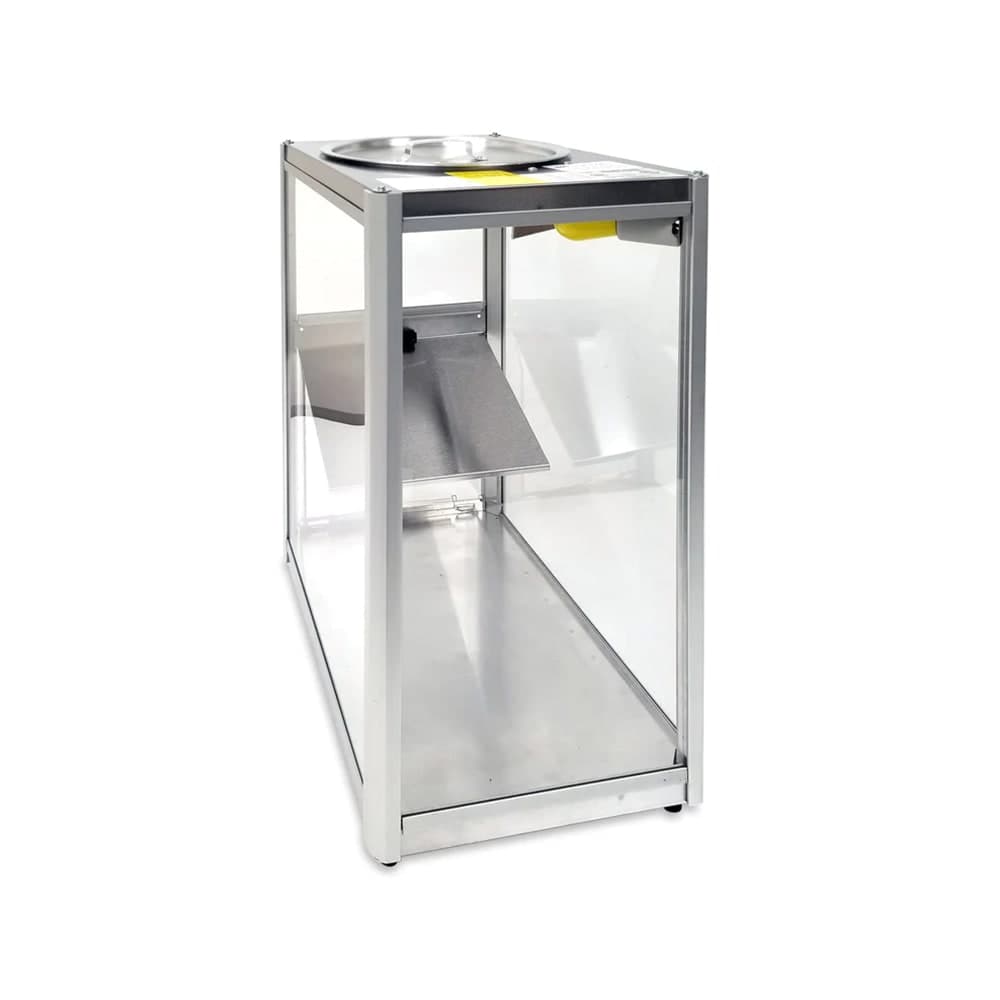 Gold Medal 2186ST Countertop Chip Merchandiser w/ Sidelight & Plexiglass Windows, Stainless, 120v