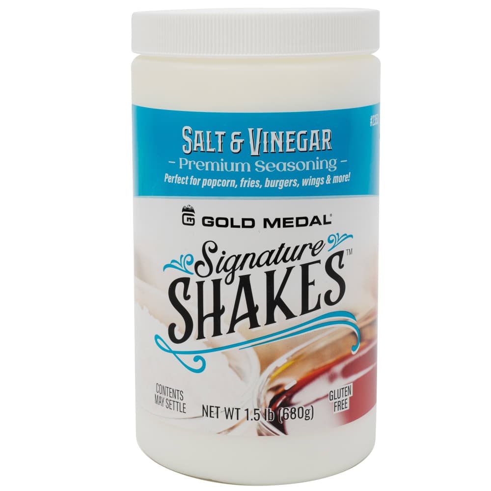 Gold Medal 2353 1 1/2 lb Signature Shakes Salt & Vinegar Flavoring Mix
