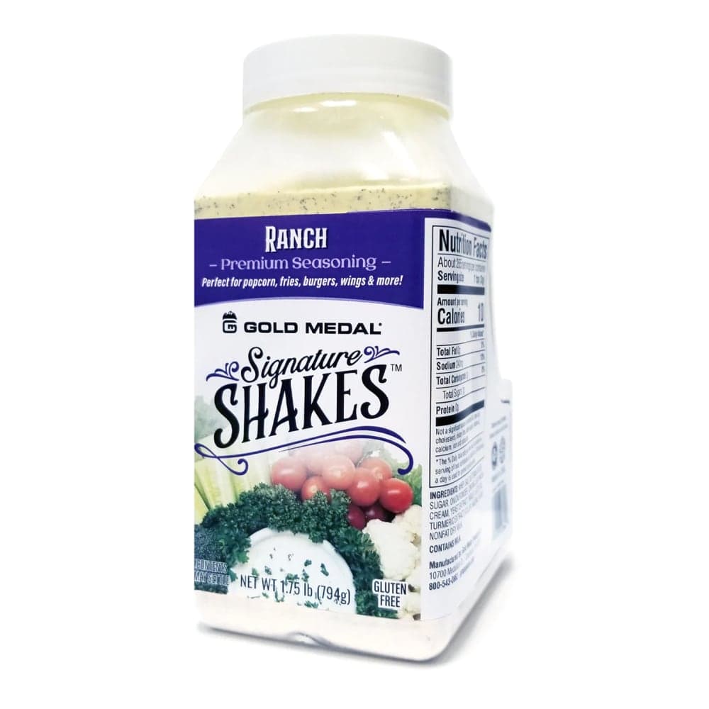 Gold Medal 2384S (4) 18 oz Jars Ranch Signature Shakes Flavoring Mix