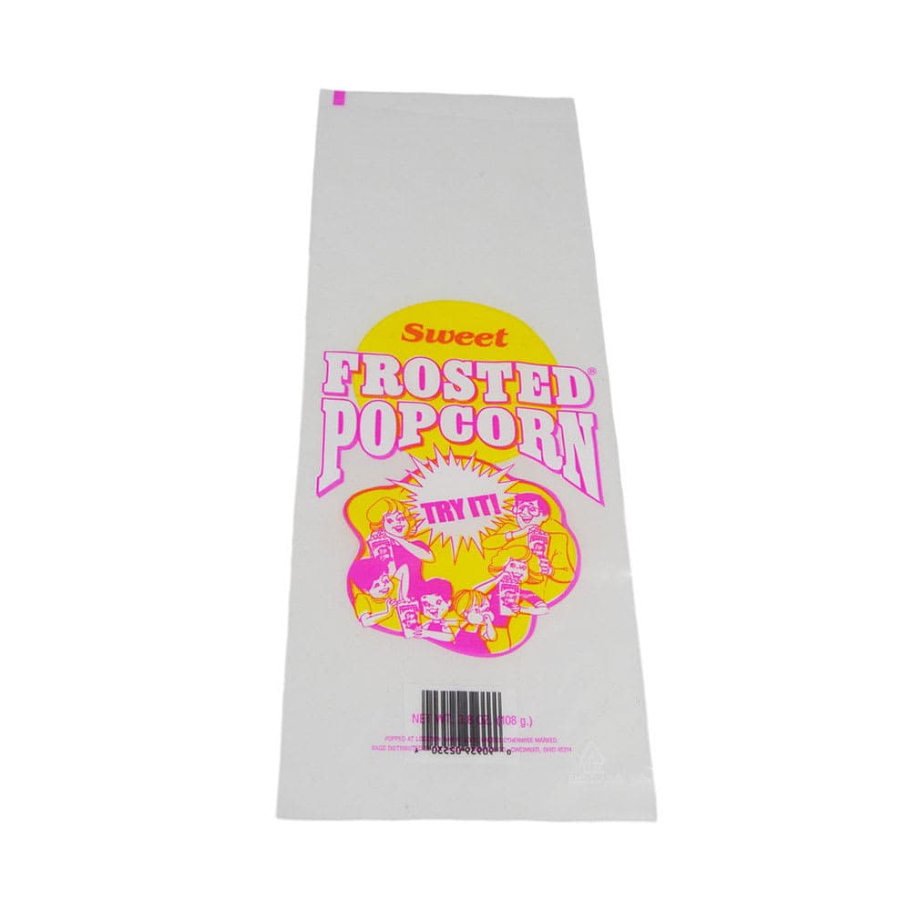 Gold Medal 2530 16" Disposable Sweet Frosted Poly Bags, 1,000/Case