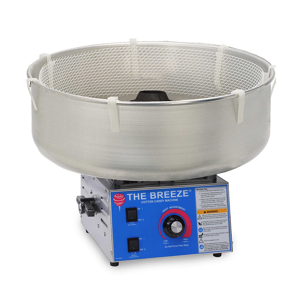Gold Medal 3030-00-000 The Breeze® Cotton Candy Machine w/ Tubal Heating Element, 120v
